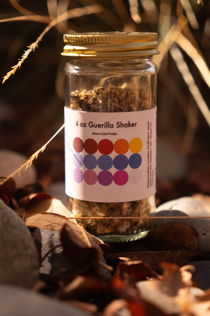 4 oz Portable Guerilla Seed Blend Shaker